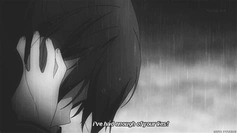 See more ideas about anime, sad anime, anime crying. . Depressed sad anime gif